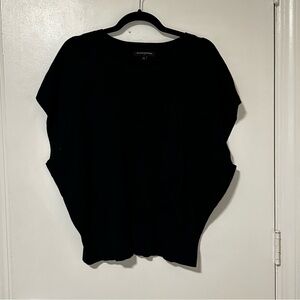 Banana Republic Black Batwing Sweater Vest